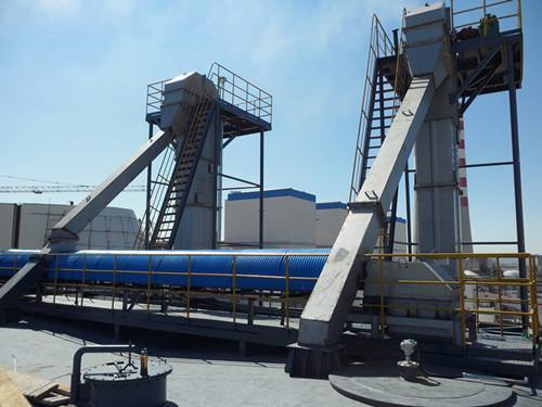 斗式提升機(jī)實拍 斗式提升機(jī)實拍